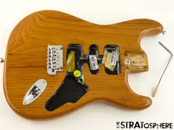 FENDER AMERICAN PROFESSIONAL II STRATOCASTER BODY & HARDWARE, STRAT ROASTED PINE
