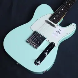 FENDER MIJ JUNIOR COLLECTION TELECASTER ROSEWOOD SATIN SURF GREEN S/N:JD24016662