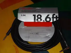 FENDER PROFESSIONAL SERIES 18.6' INSTRUMENT CABLE (ANGLED JACK/STRAIGHT JACK)