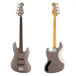 FENDER MADE IN JAPAN AERODYNE SPECIAL JAZZ BASS DOLPHIN GRAY METALLIC W/GIG BAG