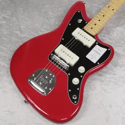 FENDER: MADE IN JAPAN HYBRID II JAZZMASTER MAPLE MODENA RED ELECTRIC GUITAR