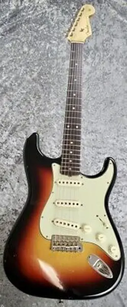 FENDER CUSTOM SHOP 1960 STRATOCASTER JOURNEYMAN RELIC WIDE FADED 3COLOR SUNBURST