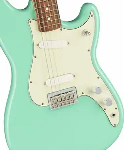 FENDER PLAYER DUO SONIC PAU FERRO FINGERBOARD SEAFOAM GREEN