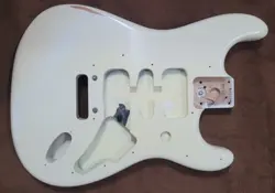 2000 FENDER AMERICAN STANDARD OLYMPIC WHITE STRATOCASTER ALDER BODY CORONA, CA