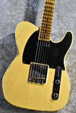 FENDER CUSTOM SHOP 1954 TELECASTER RELIC F.AGED NOCASTER BLONDE R137632 #GG7TA
