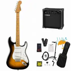 SQUIER BY FENDER CLASSIC VIBE 50S STRATOCASTER MAPLE FB 2-COLOR SUNBURST YAMAHA