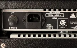 USED FENDER '68 CUSTOM VIBRO CHAMP REVERB BLACK GUITAR AMP COMBO