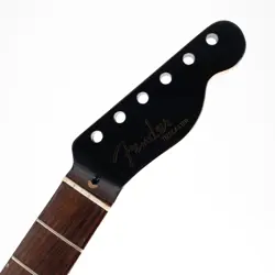 FENDER AMERICAN PRO TELECASTER NECK ROSEWOOD FRETBOARD BLACK HEADSTOCK