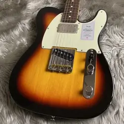 FENDER 2024 COLLECTION HYBRID II TELECASTER SH 3-COLOR SUNBURST ROSEWOOD
