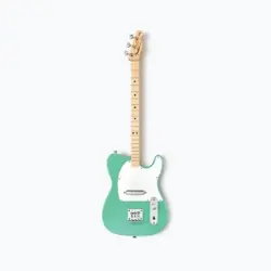 FENDER X LOOG 3-STRING TELECASTER GREEN GUITAR