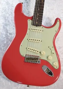 FENDER CUSTOM SHOP 1960 STRATOCASTER JOURNEYMAN RELIC AGED FIESTA RED #CZ578728