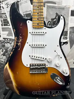 FENDER CUSTOM SHOP 70TH ANNIVERSARY 1954 STRATOCASTER HEAVY RELIC -WIDE FADE 2 C