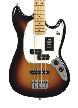 FENDER PLAYER II MUSTANG BASS PJ IN 3-COLOR SUNBURST
