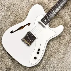 FENDER MADE IN JAPAN LIMITED KUSUMI COLOR TELECASTER THINLINE RW KUSUMI WHITE LI