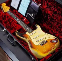 FENDER CUSTOM SHOP 2019 NAMM LTD 66 STRAT SUPER HEAVY RELIC 3.3KG