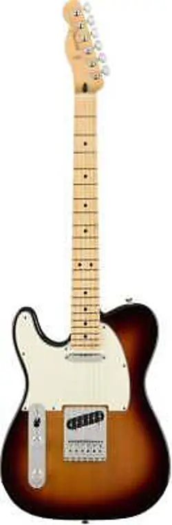 FENDER PLAYER SERIES TELECASTER LEFT HANDED 3 COLOR SUNBURST MAPLE