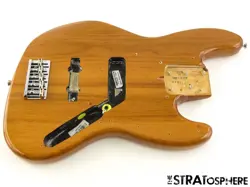 FENDER AMERICAN PROFESSIONAL II JAZZ BASS V 5 STRING BODY  HARDWARE ROASTED PINE