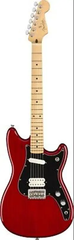 FENDER PLAYER DUO SONIC HS MAPLE FINGERBOARD CRIMSON RED TRANSPARENT