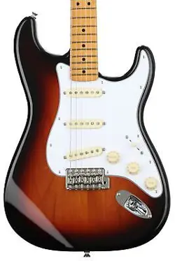FENDER JIMI HENDRIX STRATOCASTER - 3-TONE SUNBURST WITH MAPLE FINGERBOARD