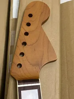 22 FRET ROASTED MAPLE BIG HEAD ELECTRIC GUITAR NECK  FOR  FENDER JAGUAR/MUSTANG