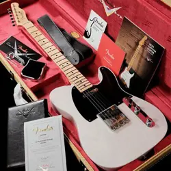FENDER CUSTOM SHOP CUSTOM BUILT 1952 TELECASTER NOS WHITE BLONDE SPECIAL ORDER M
