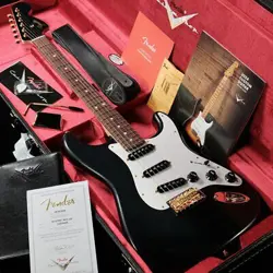 FENDER CUSTOM SHOP CUSTOM BUILT 1969 STRATOCASTER NOS BLACK PEARL BESPOKE MODEL