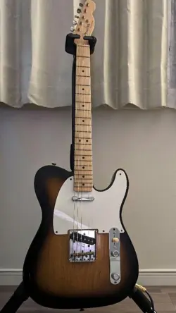 FENDER USA TELECASTER HIGHWAY ONE UG MOD ELECTRIC GUITAR SUNBURST  FROM JAPAN