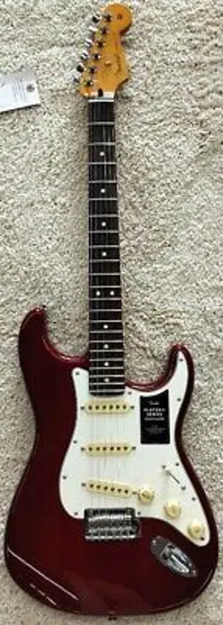FENDER PLAYER II STRATOCASTER, ROSEWOOD FINGERBOARD, TRANSPARENT CHERRY BURST