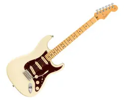 USED FENDER AMERICAN PROFESSIONAL II STRATOCASTER - OLYMPIC WHITE W/ MAPLE FB