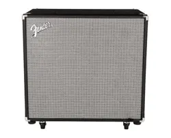 USED FENDER RUMBLE 115 CABINET V3 BASS COMBO AMP - BLACK/SILVER