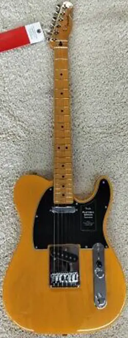 FENDER PLAYER II TELECASTER GUITAR, MAPLE FINGERBOARD, BUTTERSCOTCH BLONDE -MIM