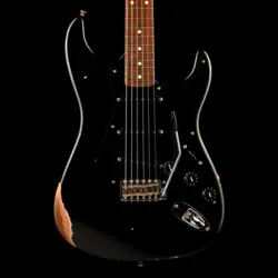 PRE OWNED FENDER CUSTOM SHOP 1957 STRATOCASTER ROSEWOOD NECK BLACK WITH OHSC