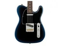 USED FENDER AMERICAN PROFESSIONAL II TELECASTER - DARK NIGHT W/ ROSEWOOD FB