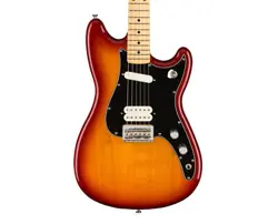 USED FENDER PLAYER DUO-SONIC HS - SIENNA SUNBURST W/ MAPLE FB