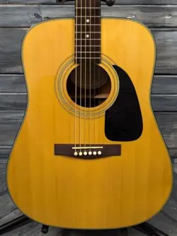 USED FENDER DG-8 ACOUSTIC GUITAR WITH GIG BAG