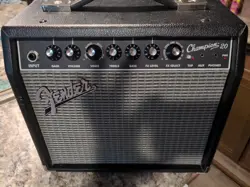 FENDER CHAMPION 20 ELECTRIC GUITAR AMPLIFIER - BLACK
