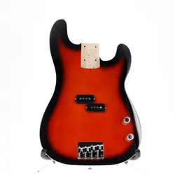 FENDER AERODYNE BASS BODY HOT ROD BURST FINISH MADE IN JAPAN 5LB