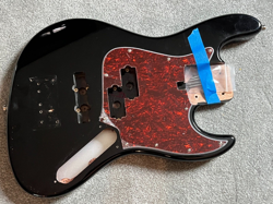 SADOWSKY V 5-STRING BASS BODY SPARKLE BLACK METROEXPRESS 4 LB 9 OZ FITS FENDER