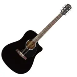 CD-60SCE DREADNOUGHT BLACK