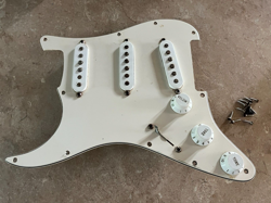 PICKGUARD POTS PICKUPS