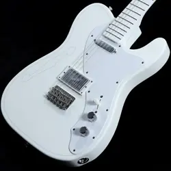 FENDER MADE IN JAPAN SILENT SIREN TELECASTER MAPLE ARCTIC WHITE WEIGHT:3.46KG