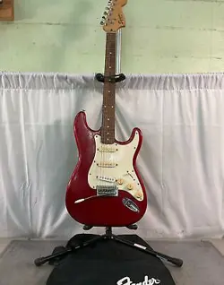 FENDER SQUIER STRAT AFFINITY SERIES CANDY APPLE RED ELECTRIC GUITAR