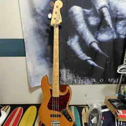 FENDER JAZZ BASS ELECTRIC NATURAL