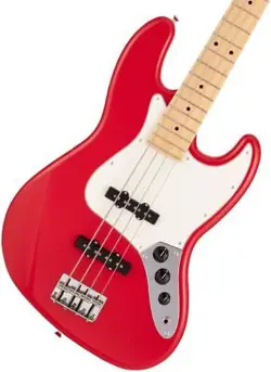 FENDER FENDER MADE IN JAPAN HYBRID II JAZZ BASS MODENA RED