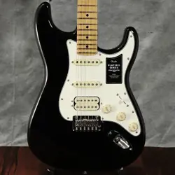 FENDER MEXICO PLAYER II STRATOCASTER HSS MAPLE FINGERBOARD BLACK S/N MXS24011316