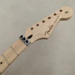 22FRET STRAT ELECTRIC GUITAR NECK MAPLE FOR DIY FENDER REPLACE LOCKING NUT GLOSS
