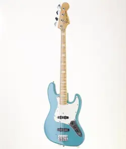 FENDER JAZZ BASS MN INTERNATIONAL COLOR MAUI BLUE USED ELECTRIC BASS