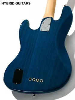 FENDER CUSTOM SHOP CUSTOM CLASSIC JAZZ BASS QUILT SAPPHIRE BLUE TRANS