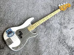 FENDER STEVE HARRIS PRECISION BASS OLYMPIC WHITE [) NEW ELECTRIC BASS