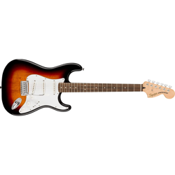 SQUIER AFFINITY SERIES STRATOCASTER, INDIAN LAUREL FB, 3-COLOR SUNBURST OPEN BOX